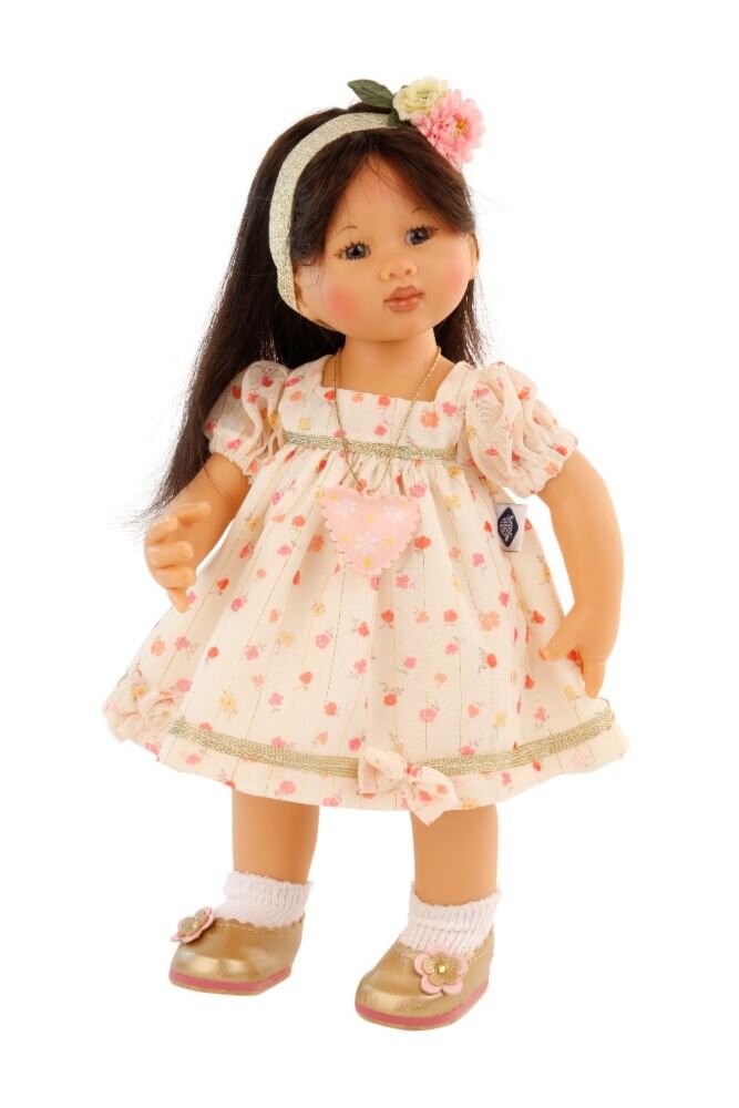 Кукла Вихтель Кимико с сердечком. Фото Schildkrot 