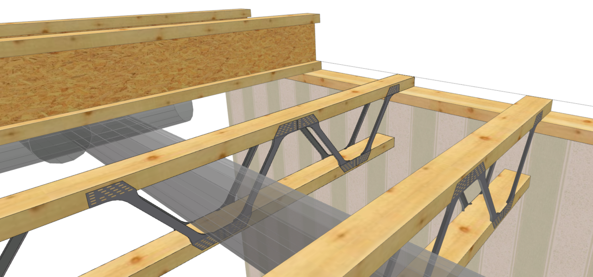 Posi-Joist - металло-деревянные балки междуэтажного перекрытия ...