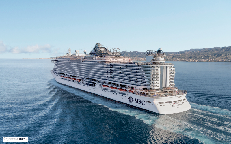 Круизный лайнер MSC Seaside