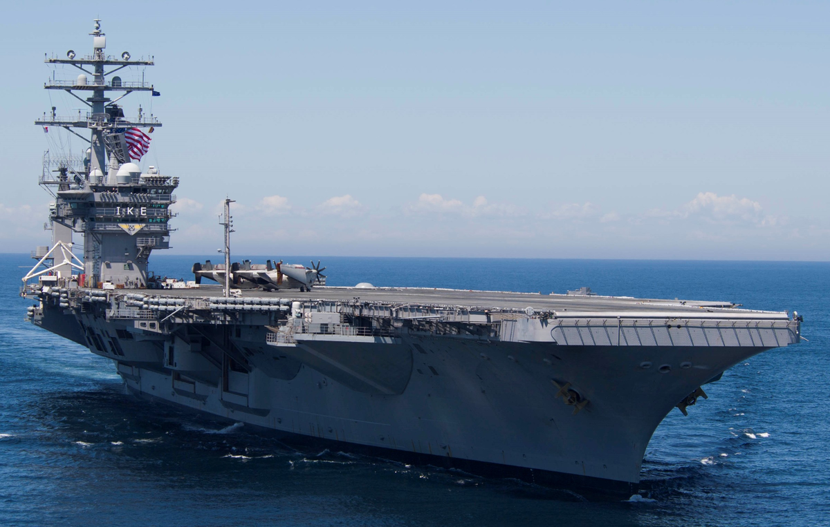 Авианосец Военно-морских сил НАТО. Источник изображения: https://vk.com/denis_siniy 