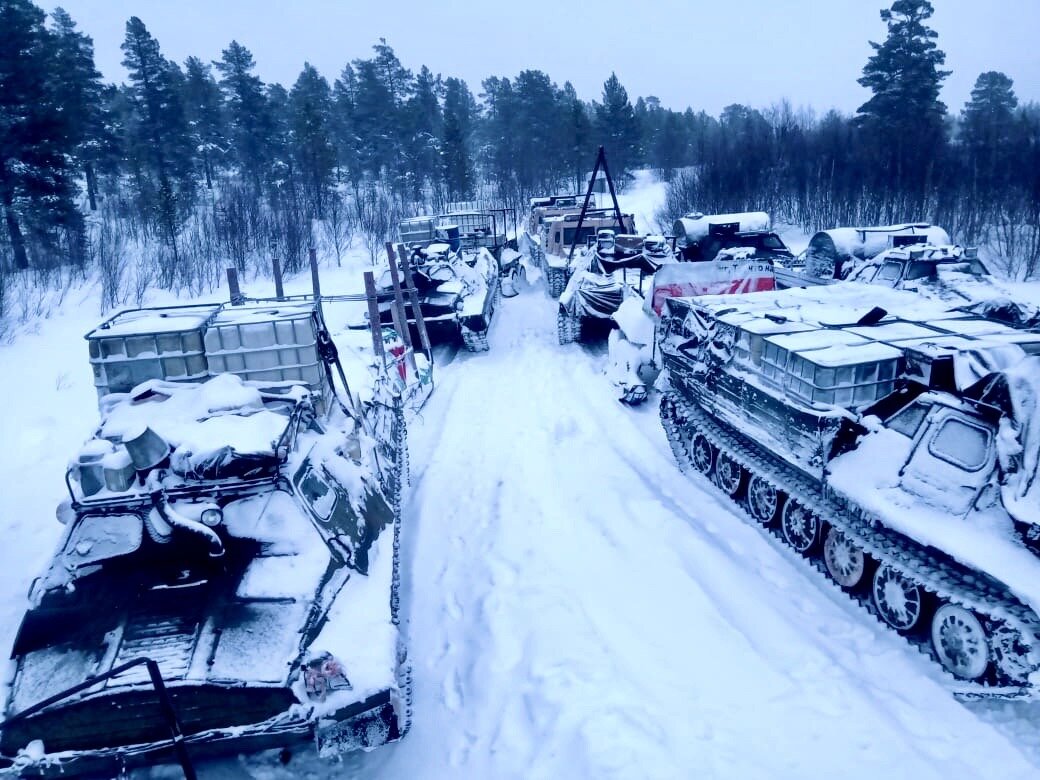 ГТ-Т загруженные дизтопливом