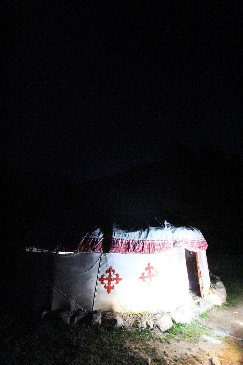 Юрта - самый практичный казахский дом