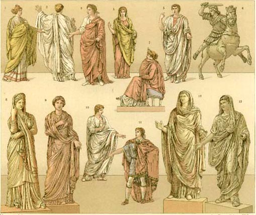 Мода Древнего Рима. Источник https://diary.ru/~dresscode/p34072047.htm?oam