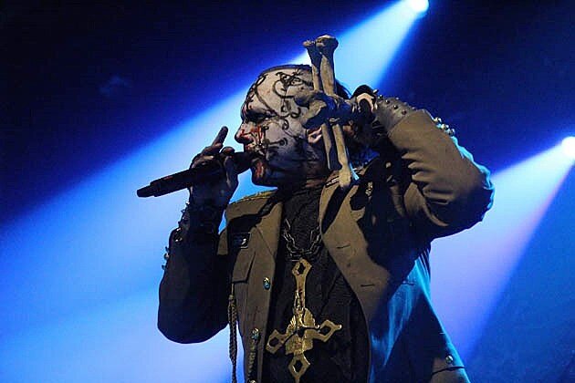 Аттила, на концерте Mayhem.