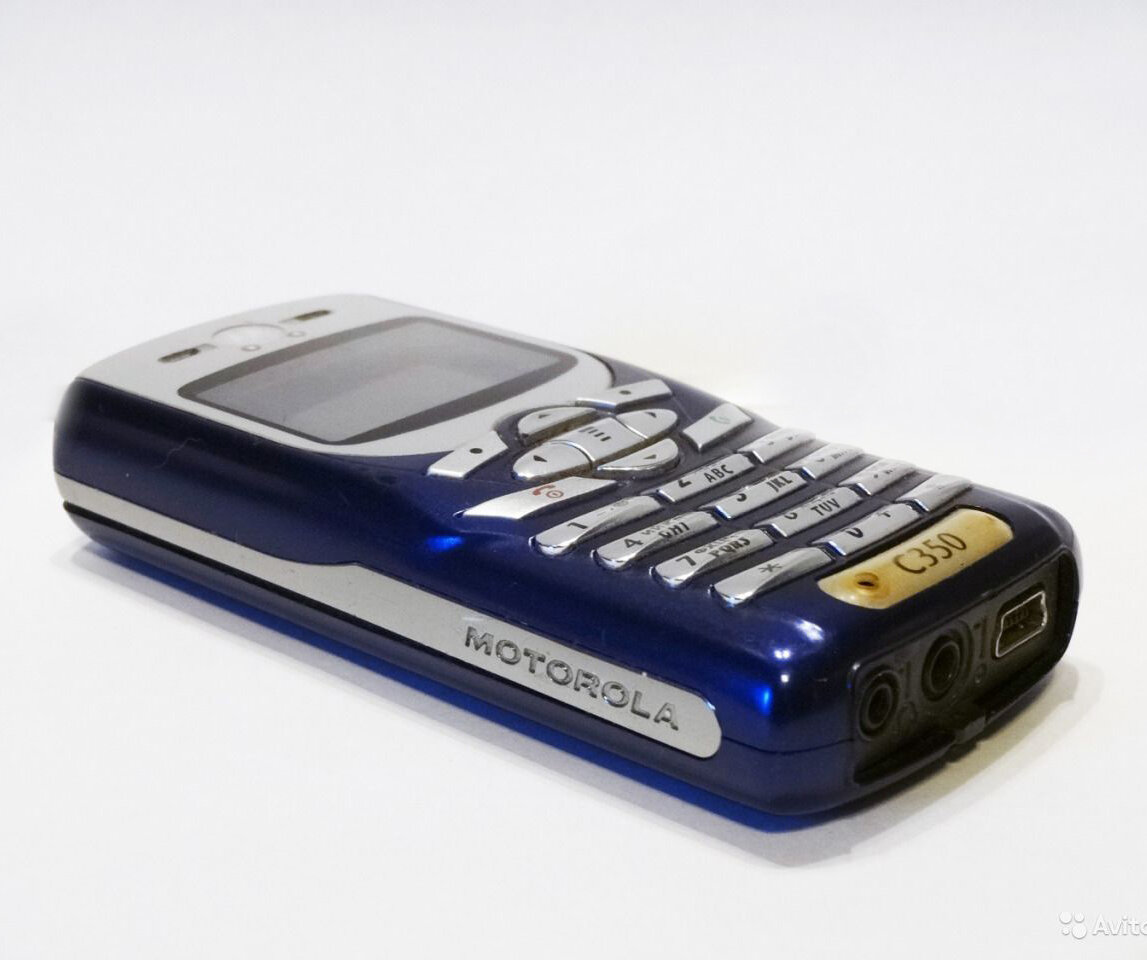 Motorola C350. Фото с просторов интернета