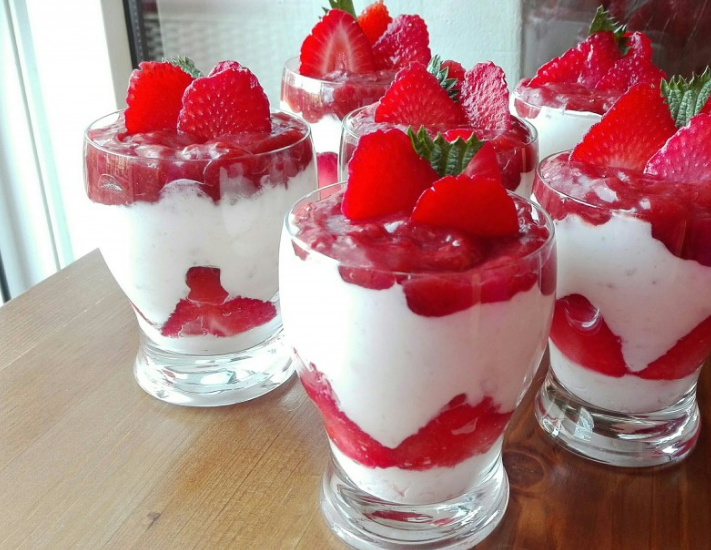 Очень вкусный десерт советую приготовить.