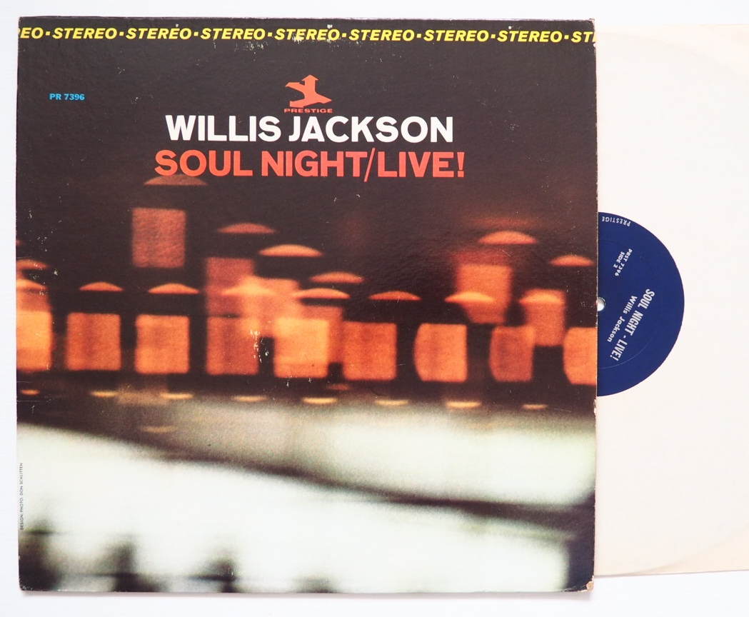 Альбом саксофониста Уиллиса Джексона 'Soul Night / Live!', выпущенный в 1964 году лейблом Prestige