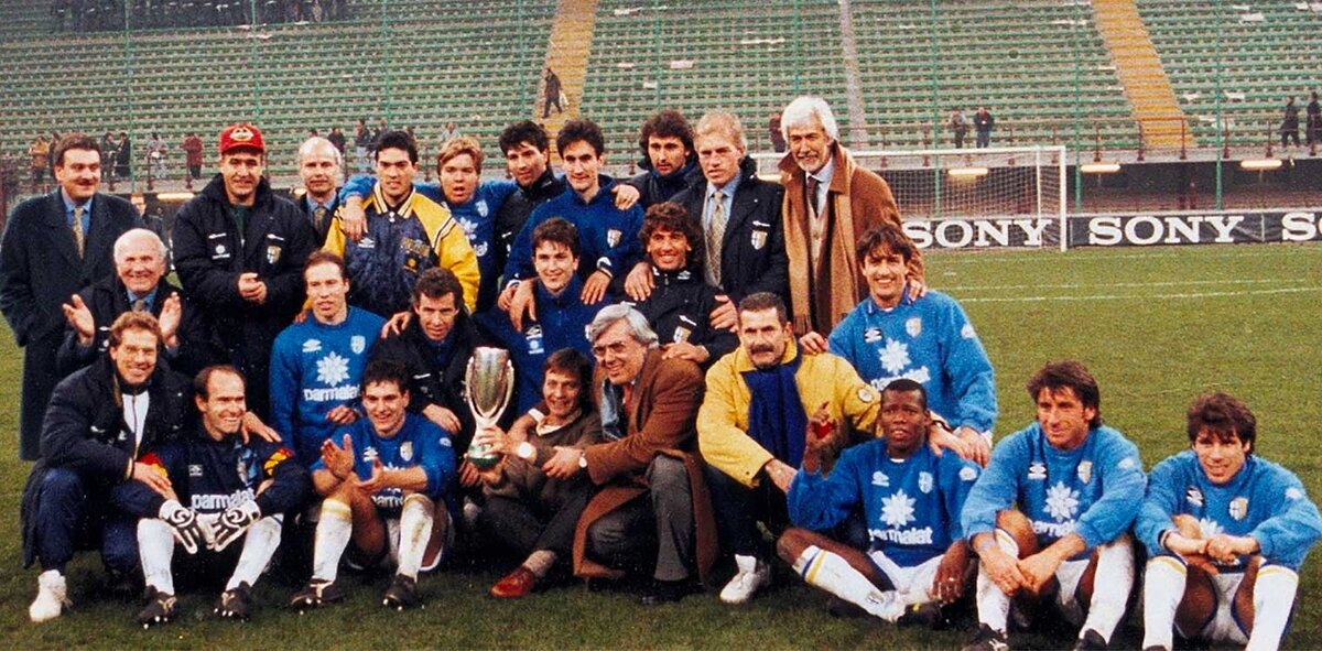 Итальянская Парма - победитель Суперкубка УЕФА 1993 года