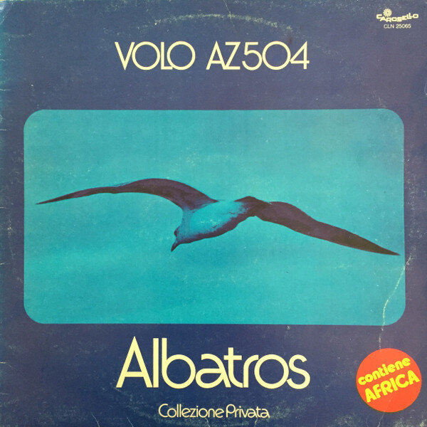Оригинальная обложка LP "Volo AZ504", 1976