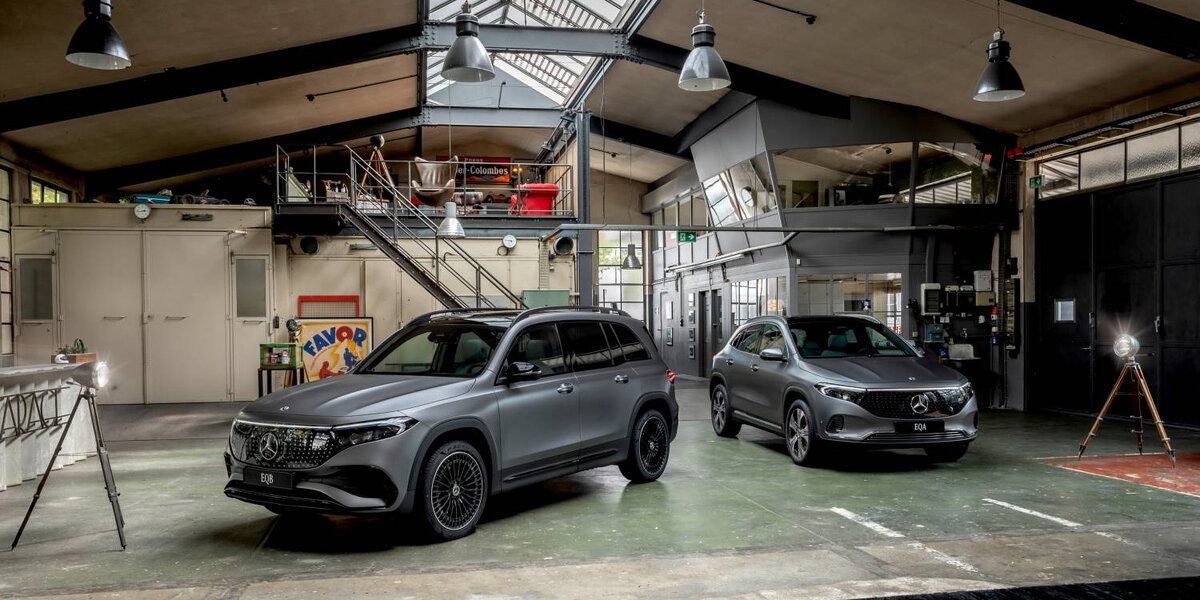 Mercedes-Benz📷Mercedes-Benz EQB и Mercedes-Benz EQA