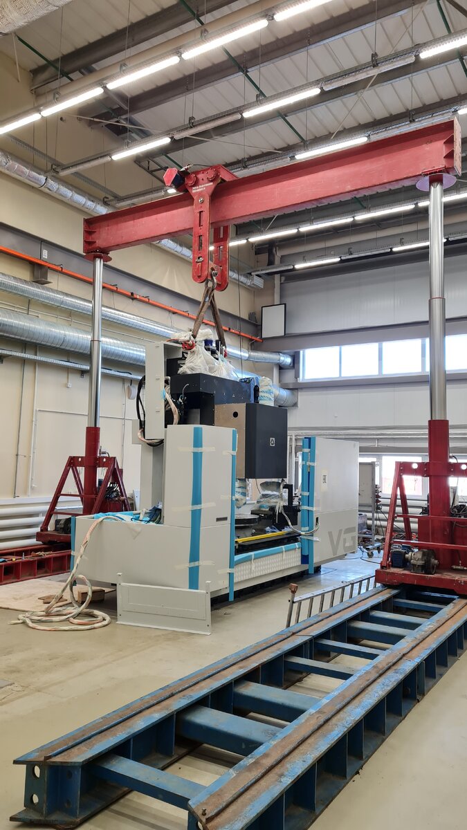 Монтаж станков в Омске