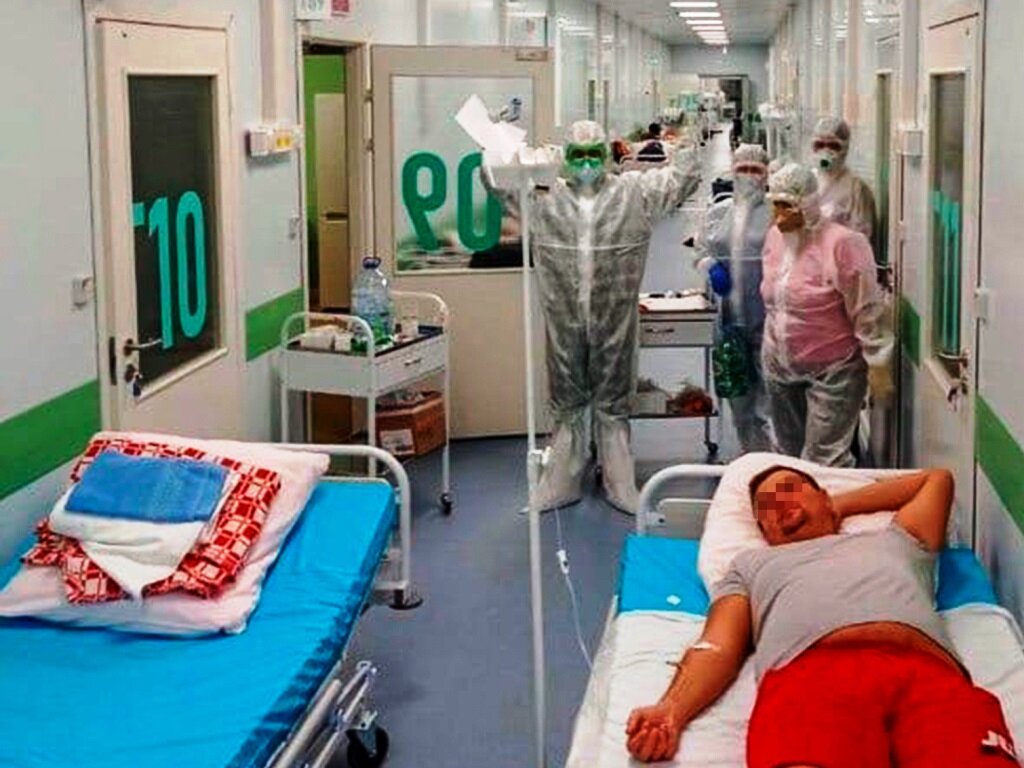 Инфекционный госпиталь. Красная зона