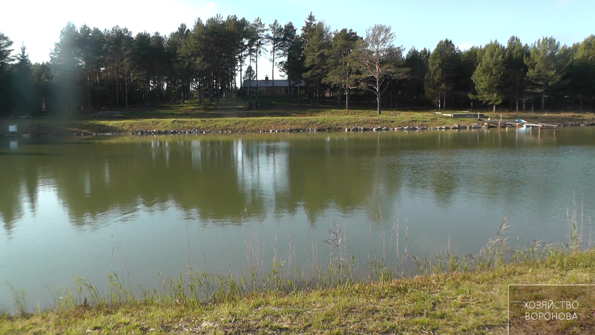 Домик издали