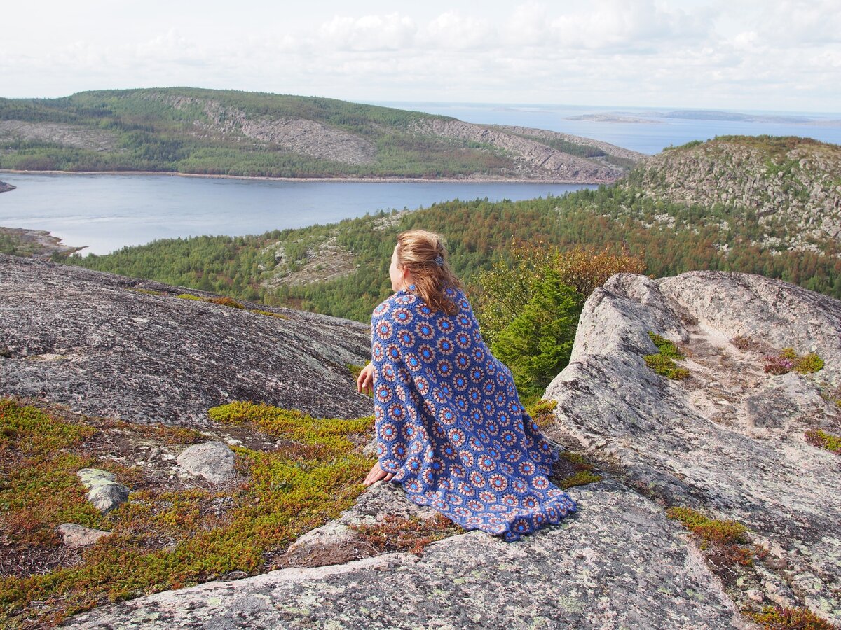 Белое море. Кузовной архипелаг. Я на макушке Немецкого Кузова.