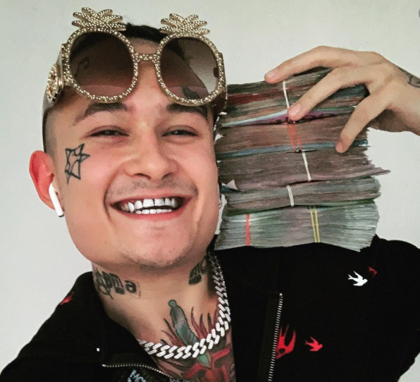 Довольный MORGENSHTERN.