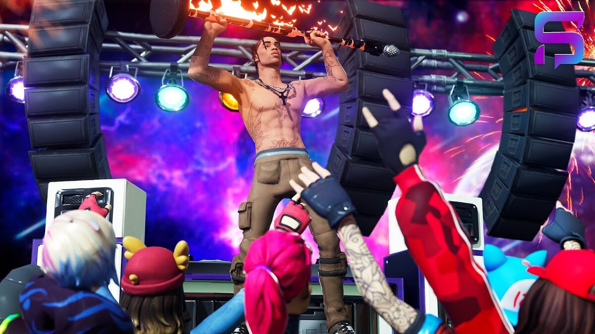 Концерт Трэвиса Скотта в Fortnite 2020