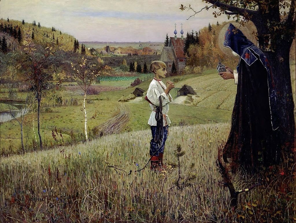 М. Нестеров. Видение отроку Варфоломею