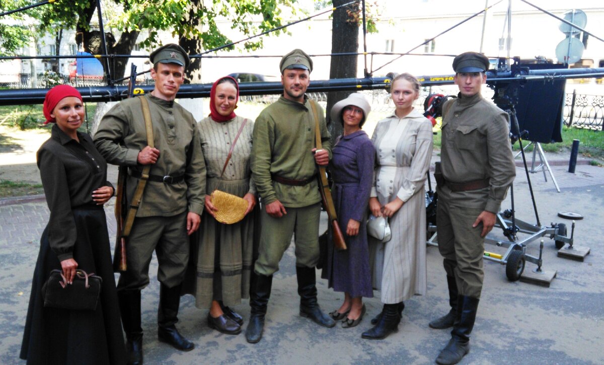 Съёмки сериала "Ростов"(2019)