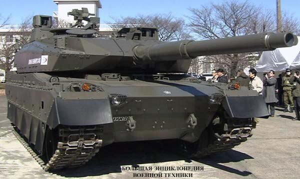 Японский основной танк Тип 10