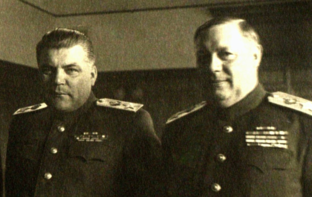 Маршалы Малиновский и Толбухин