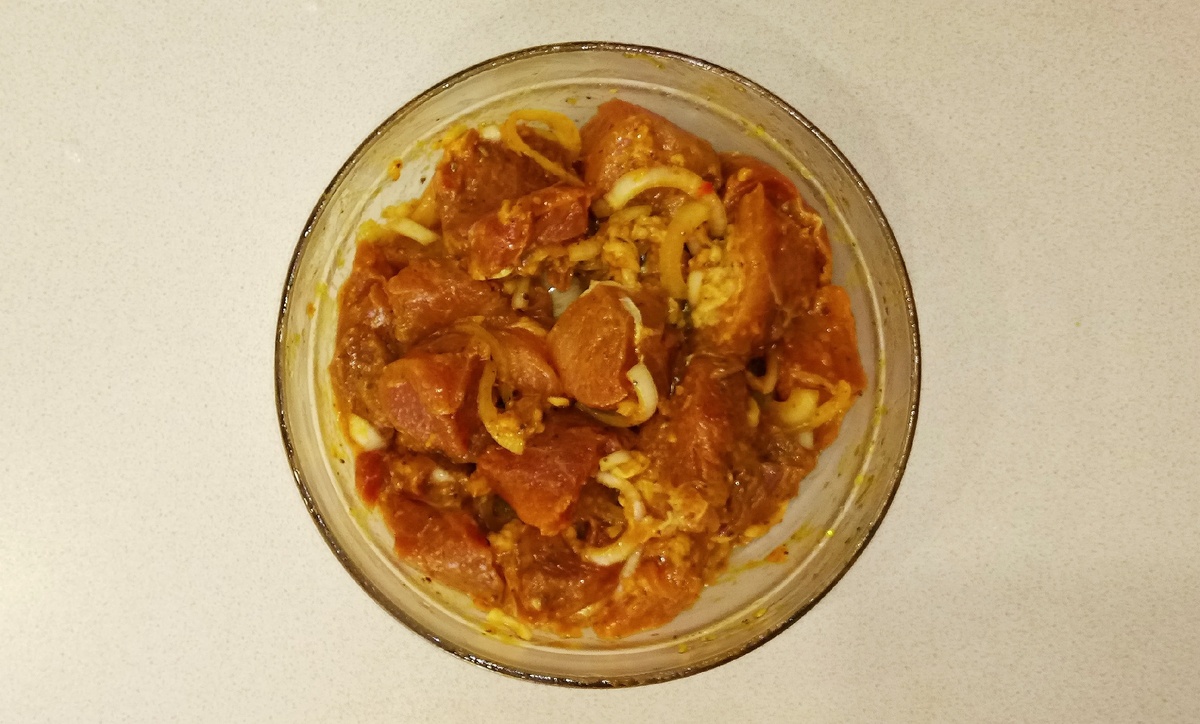 Мясо у меня мариновалось 2 часа!