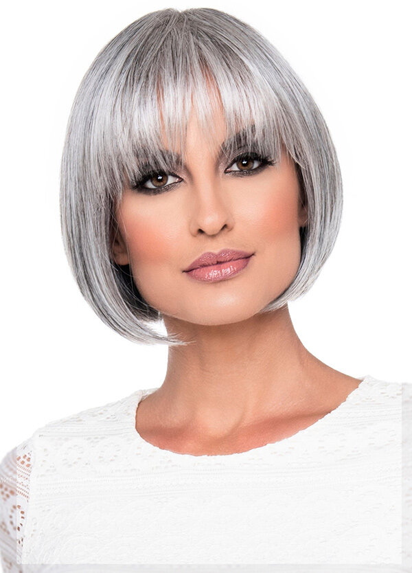 Смешанный тип волос. Парик Tandi от Envy | Цвет: Medium Grey