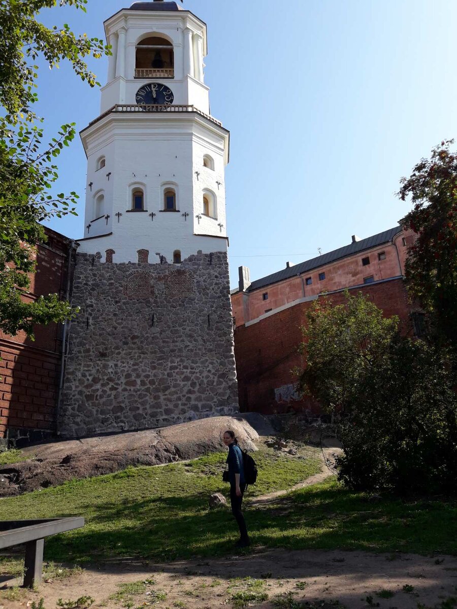 часовая башня в выборге