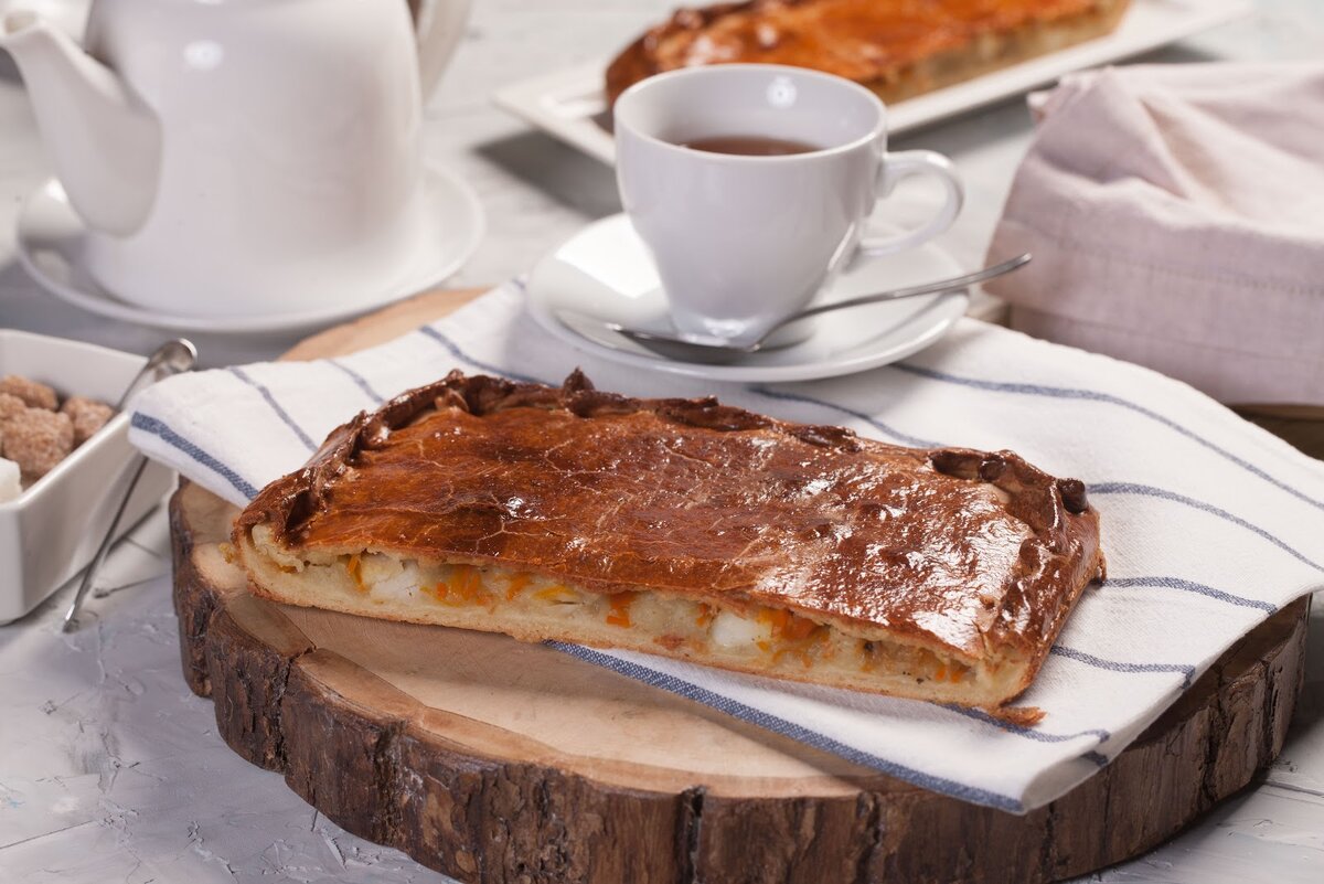 Холодный пирог с рыбой. Фото: Александр Хардин