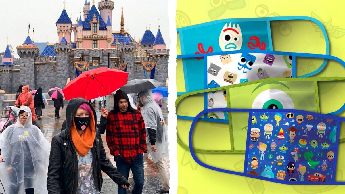 Disney создала коллекцию масок для лица.