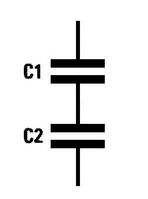 Последовательное соединение конденсаторов