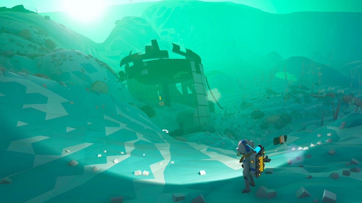Скриншот из Astroneer:"Безграничные чертоги космоса"