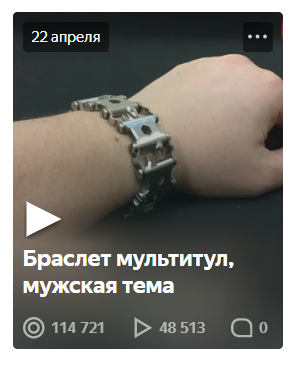 Видео, которое набрало у меня кучу просмотров