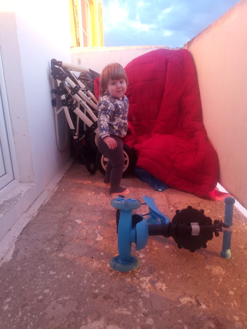 Прогулки на балконе 