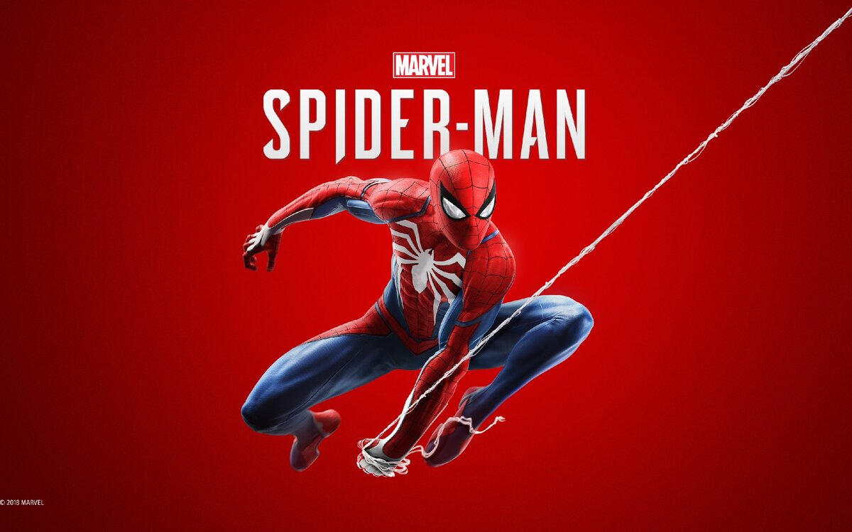 Обложка игры Spider-Man (2018) 