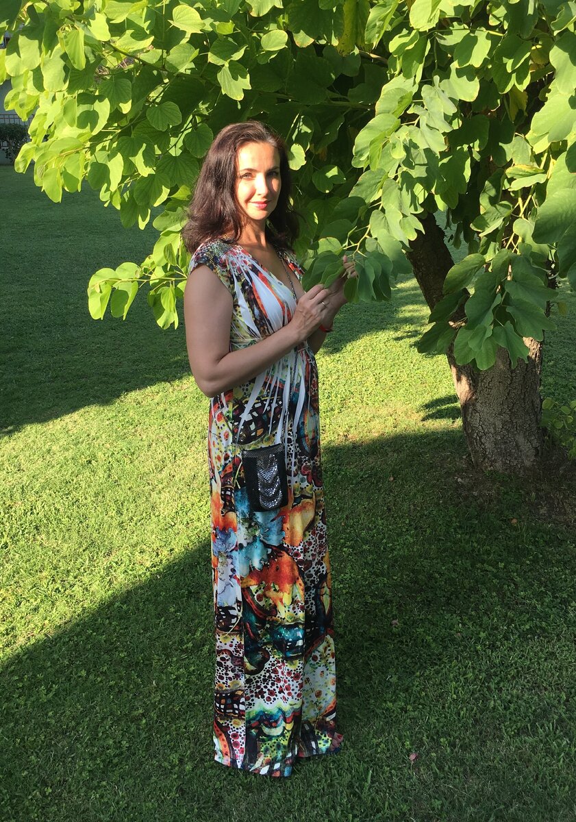 На третьем месяце