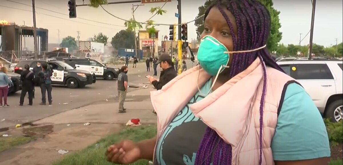 Активистка, Миннеаполис.