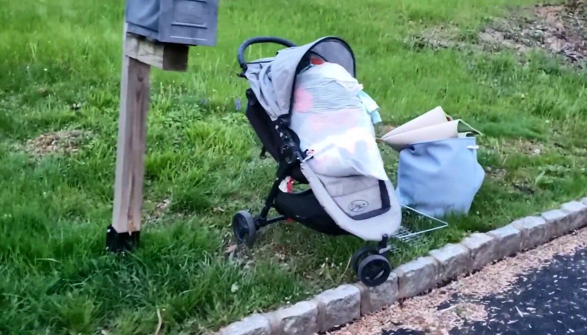 Летняя коляска, и куча детских вещей и игрушек