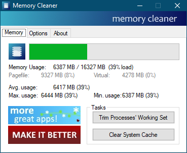 Очистка ОЗУ