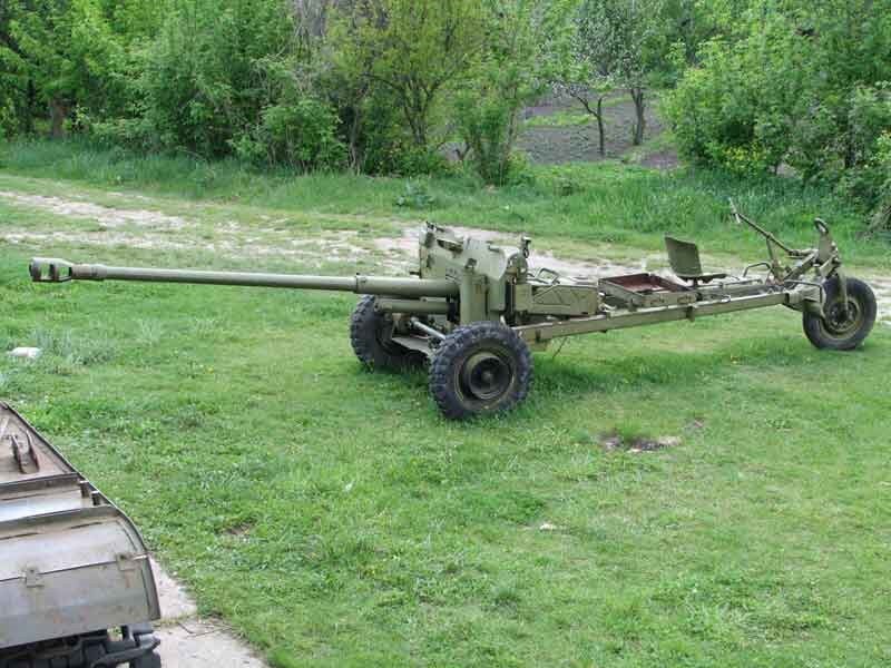 Получился этакий трицикл с пушкой