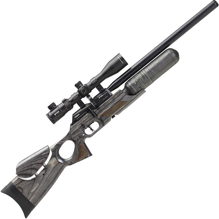 Стильное исполнение в сером оружейном ламинате - не оставит равнодушным даже самого искушенного ценителя красоты спортивного оружия. 