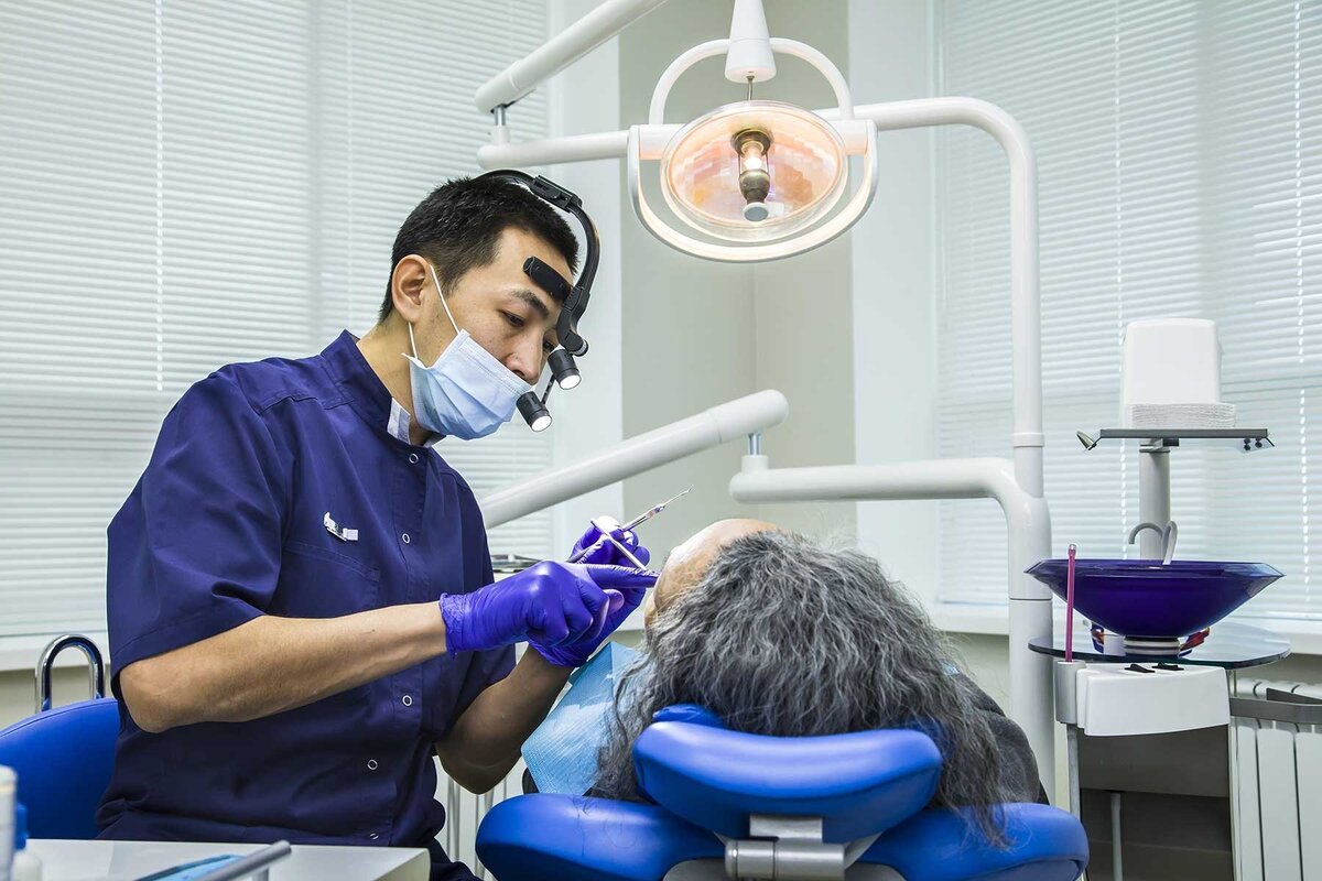 На картинке типичная частная стоматология