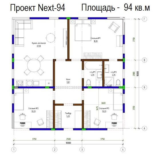 Некст 94 проект дома