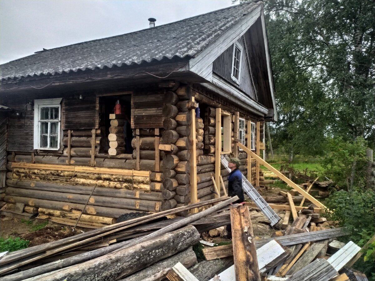 ИЗ СТАРОГО ДОМА ДЕЛАЮ СОВРЕМЕННЫЙ ДОМ \ ДЕЛАЮ КРАСИВО