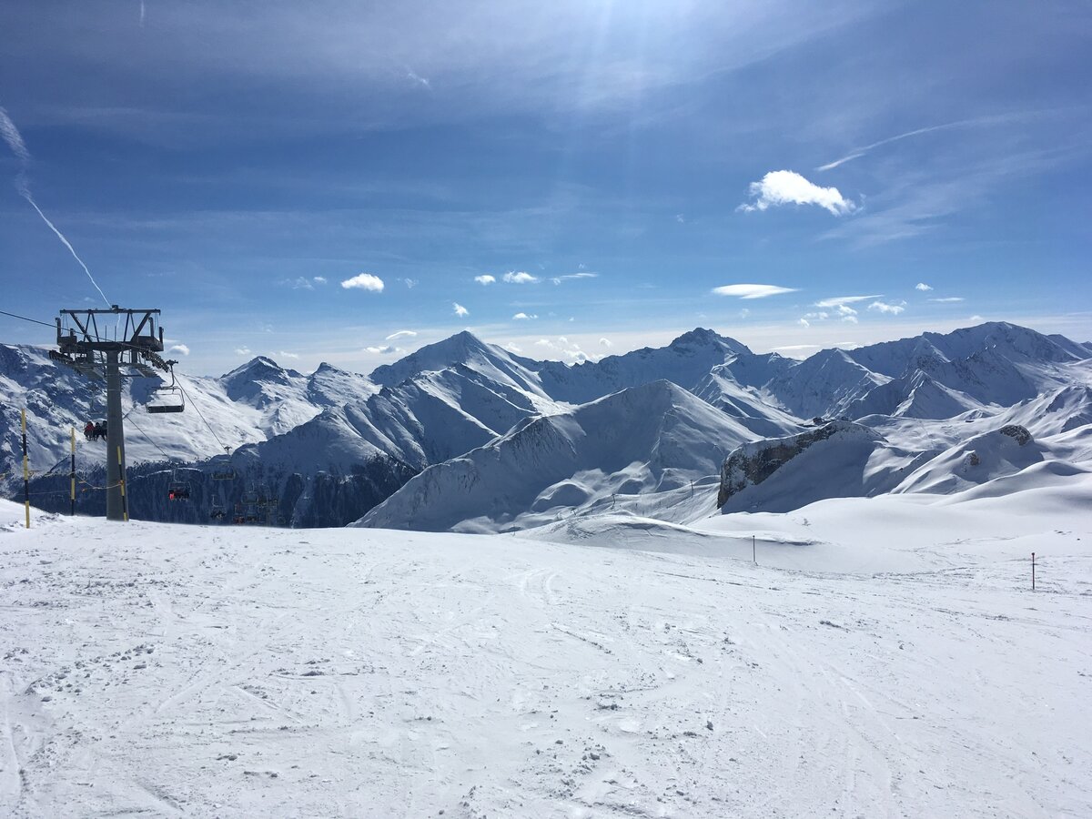 Прекрасная погода в горах