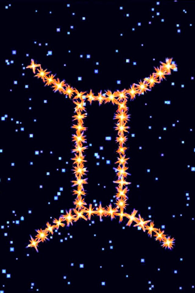 Как выглядит знак зодиака близнецы картинка