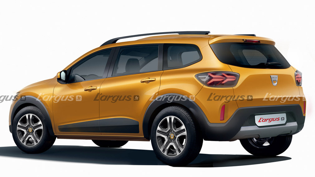 Рендер новой модели Dacia, фото: L’argus