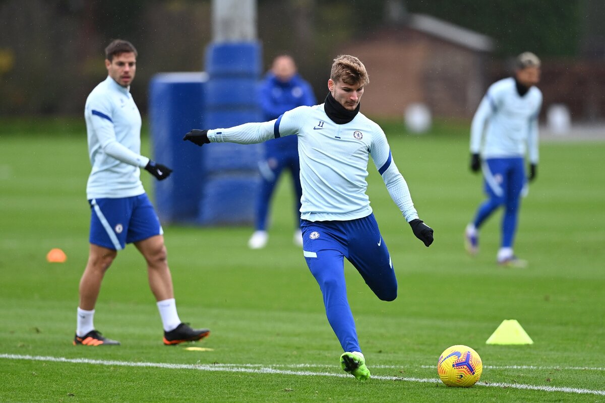 Тимо на тренеровке