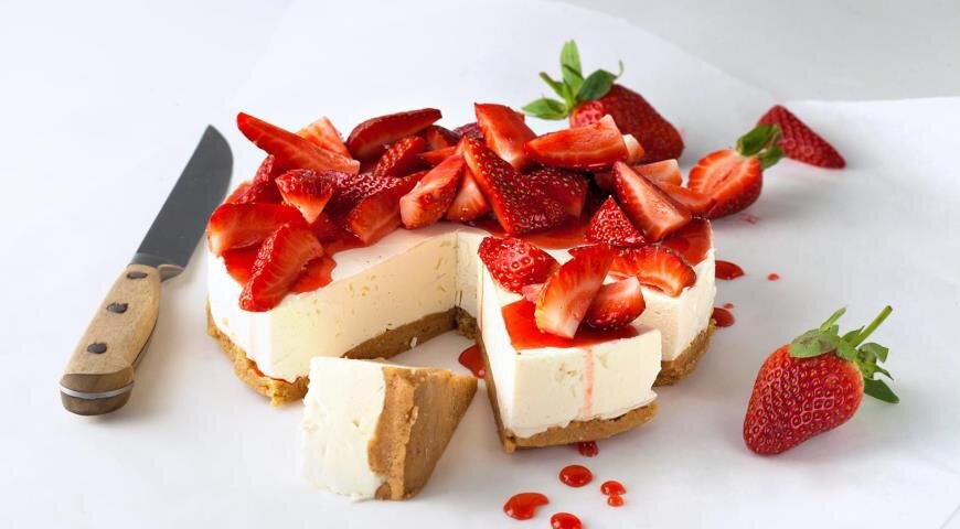 Чизкейк без выпечки, больше рецептов на 