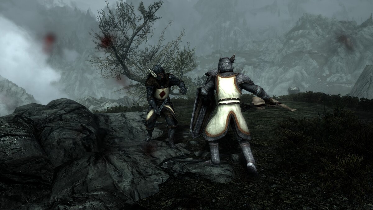 Броня святого крестоносца в Skyrim