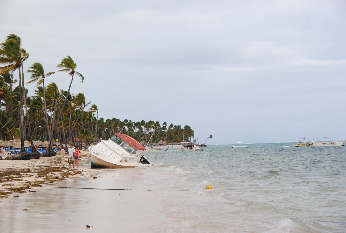Январь в доминикане
